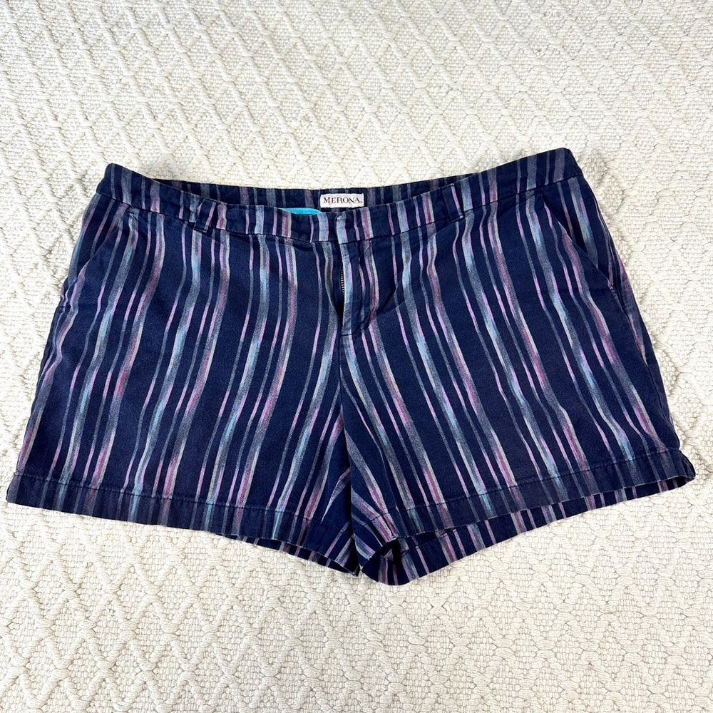 Merona Multicolor Striped Shorts